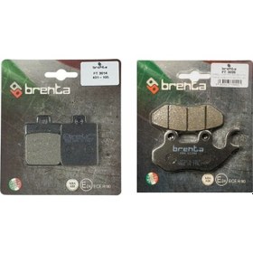 Resim Sym Symphony Sr 125 Ön Ve Arka Fren Balata Takımı Brenta Br02 
