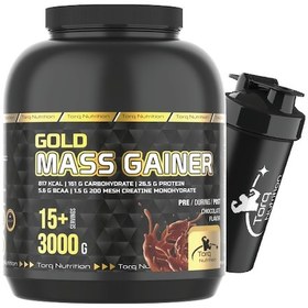 Resim Torq Nutrition Gold Mass Gainer Karbonhidrat Tozu 3000 Gr - Çikolata Aromalı 