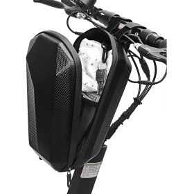 Resim Karbon Desenli Elektrikli Scooter Çantası - 4 Litre - Su Geçirmez 