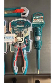 Resim TOTAL 180 MM Pense ve 160 MM Yan Keski 190 MM Kontrol Kalm Seti 4 Parça Yüksek Kalite NMS HIRDAVAT 