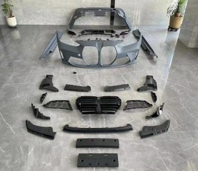 Resim Bmw 4 Serisi G22 (2020-2021) Arası Uyumlu M4 Body Kit ( Ön - Arka Tampon - Marşpiyel - Panjur ) 2 Kapı 