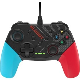 Resim Bloody Gp30 Mavi Kablolu Gamepad Mjmjblo0002 