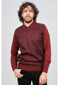 Resim Pelikan Erkek Polo Yaka Kazak 1577424 Vişne Vişne Bordo 