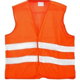 Resim Ikaz Yeleği Fosforlu Turuncu 
