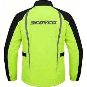 Resim Scoyco RC10 Alt Üst Yağmurluk Neon 3xl 