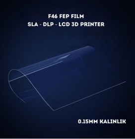 Resim 260*200mm - Sla 3d Printer F46 Fep Film Non-stick Quality 