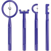 Resim 4 Parça Dil Eğitim Seti - Konuşma Rehabilitasyonu, Ağız Kası Antrenmanı ve Telaffuz Düzeltme, Kekemelik ve Konuşma Bozuklukları İçin Uygun 