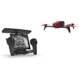 Resim Parrot Bebop Drone 2 Kirmizi & Skycontoller Siyah PF726100 