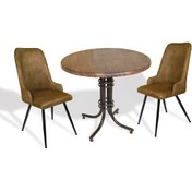 Resim Beymobilya Buket Werzalit Yuvarlak Esb-Çırağan Fiskos Seti (523081364) 