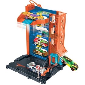 Resim Hot Wheels Şehir Hayatı Serisi - Katlı Otopark Hdr24- Hdr28 