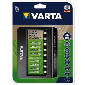 Resim Varta 57681 Lcd Multi Şarj Cihazı 8xaaa-aa 