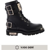 Resim Harley Davidson Ricketson Black Deri Kadın Bot 
