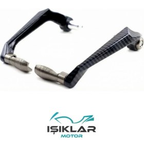 Resim Hsb Csn Moto Felicity Manet Koruma Karbon Detaylı Titanyum RENK-IMK103 