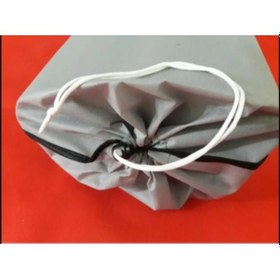 Resim 2 Adet 6m2 İçin Tela Kumaş Halı Hurcu Bağcıklı Açık Bej 