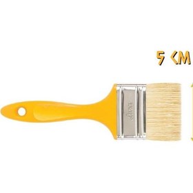 Resim İzmir Fırça Libra Kestirme Boya Fırçası No: 2.5 - 5 Cm. 