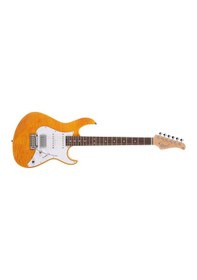 Resim Cort G280 Select Am Elektro Gitar Amber Renk - Ssh Manyetik Diz 