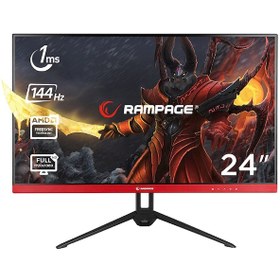 Resim Rampage RM-421 FLOWER 23.8 144Hz 1ms BOE TN Full HD Freesync Flat PC Oyuncu Monitörü Rampage