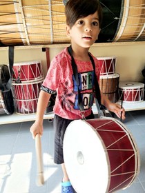 Resim Kid Size Drum Davul With Stick 