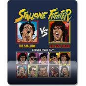 Resim Pixxa Sylvester Stallone Fighter Bilek Destekli Mousepad Model - 1 