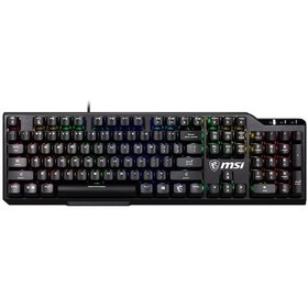 Resim MSI GG Vigor GK41 LR Red Switch Mekanik RGB Mekanik Oyuncu Klavye 
