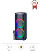 Resim Torima BTS-2175 Bluetooth 5.3 Kablosuz Hoparlör – 2x5W Çift Hoparlör, FM Radyo, AUX, TF Kart, USB, 1 