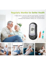 Resim Youmex Taşınabilir 2'li Fonksiyonlu Kan Şekeri Ve Ürik Asit Ölçer Seti - Diyabet Ve Gut Kontrolü İçin Pratik Test Kiti 