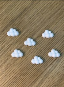 Resim Bernami Mum Pinterest Dekoratif 6'lı Mini Bulut Buzdolabı Magneti Diğer 