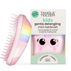 Resim Tangle Teezer Small Original Pink Unicorn Çocuk Düğüm Açıcı Saç Fırçası-Tarak - Düz ve Kıvırcık Saçlar 