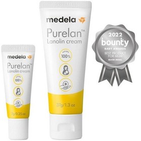 Resim Medela Purelan Lanolin Göğüs Ucu Kremi 2'Li Paket 7G 37G 
