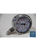 Resim Simga 63 0-1000 Bar 1.6 Skl Gliserinli ALTtan Manometre 