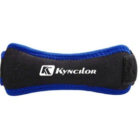 Resim Teltree Mavi Nilon Patella Desteği - Spor Koşu İçin Akıllı Ventilasyonlu, Şok Emici Ve Basınçlı Knee Bandı Mavi 