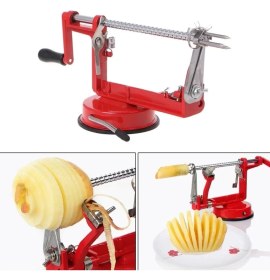 Resim Najmaddin Elma Soyma ve Dilimleme Makinesi Çelik 