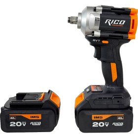 Resim Rico Rıco 028-RE0009 1/2 Akülü Darbeli Somun Sıkma ve Sökme Makinesi 650NM 20V 4AH 