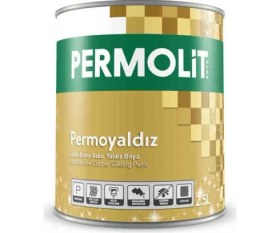 Resim Permolit Permoyaldız Altın Yaldız Boya 0,250 Lt. 