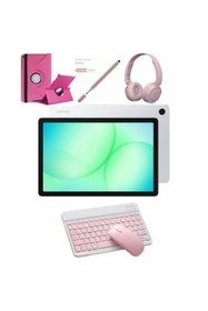 Resim Samsung Galaxy Tab A11+ 11 inç 8gb 256gb tablet +kılıf+klavye+mouse+snopy wıreless kulaklık 