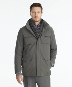 Resim Yargıcı Regular Dik Yaka Uzun Kol Yağmurluk 25keym5001x 004 Lacivert 