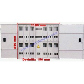 Resim Mert 1012 S.a. 12 Monofaze T.m.ş Li Pano 