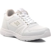 Resim Beyaz Fileli Erkek Spor Ayakkabı Xstep 020 M 