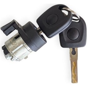 Resim Vw Golf 4 1998-2001 Kontak Kilidi Şifresi Anahtarlı 3b0905855c - 