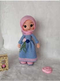 Resim Amigurumi Ecrin Bebek Oyuncak 