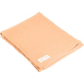 Resim Hazel Coral 4 Katlı Müslin Bebek Örtüsü & Battaniyesi Bej 