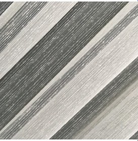 Resim Perdefony Çizgili Şantuk Tül Perde Beyaz Ekru Ve Krem 