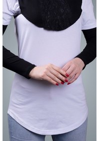 Resim Siyah Tesettür Kolluk Viskon Kumaş Düz 1001_01 Siyah 