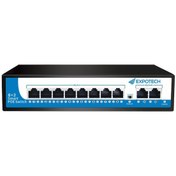 Resim Expotech Ex 10120P 8 Port Poe Switch 2 Port Fe Port 