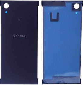 Resim Gmr Sony Xperia Xa1 Arka Pil Batarya Kapağı Siyah 