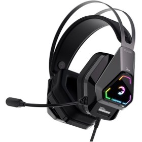 Resim Gamepower Fujin 7 1 Siyah Surround RGB Gaming Kulaklık Mikrofonlu 