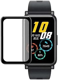 Resim Microcase Huawei Watch Fit Mini Tam Kaplayan Kavisli Ekran Koruyucu 3D Pet Film - Siyah 