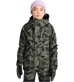 Resim Burton Burton Skimmer Jacket Çocuk Yeşil Snowboard Ceketi 30643 Yeşil 