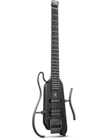 Resim Donner Hush-x Headless Traveller Elektro Gitar Siyah 