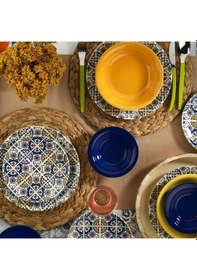 Resim Kütahya Porselen Nano Ceram 24 Parça Yemek Seti 89030 